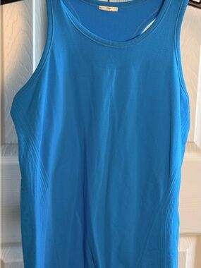 Athleta Bright Blue Athletic Tank Top